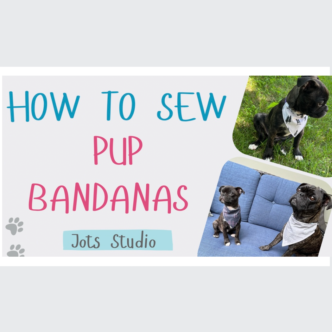 How To Sew Pup Bandanas
